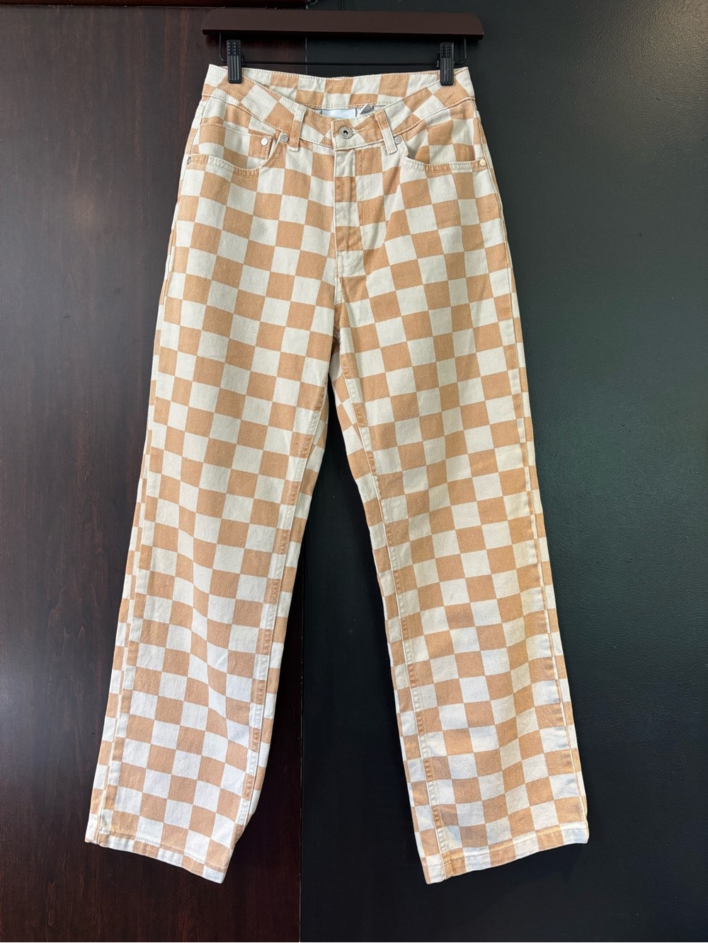 🏔️ RAGGED checkered jeans